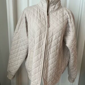 Avalanche Quilted Cream Jacket